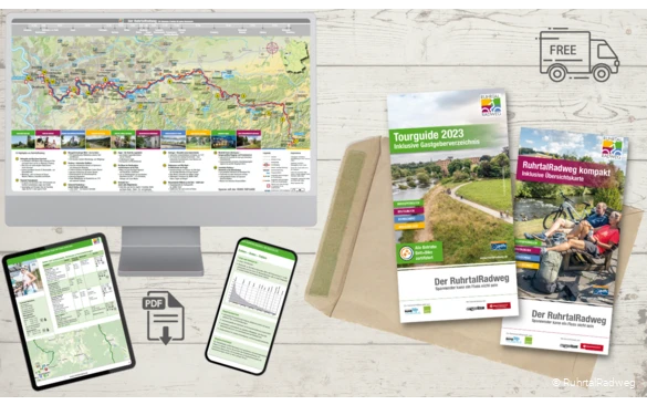 RuhrtalRadweg Flyerbestellung und Download