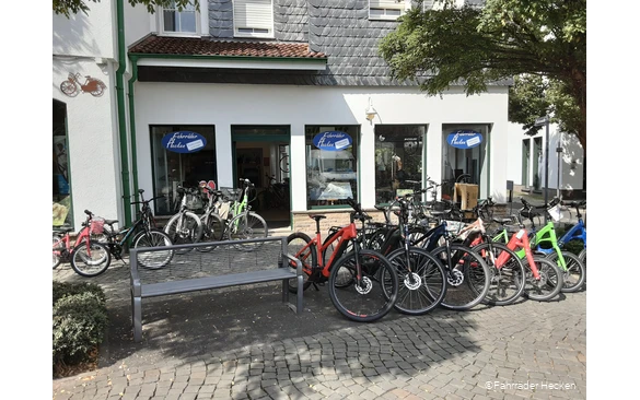 Hattingen, Fahrräder Hecken