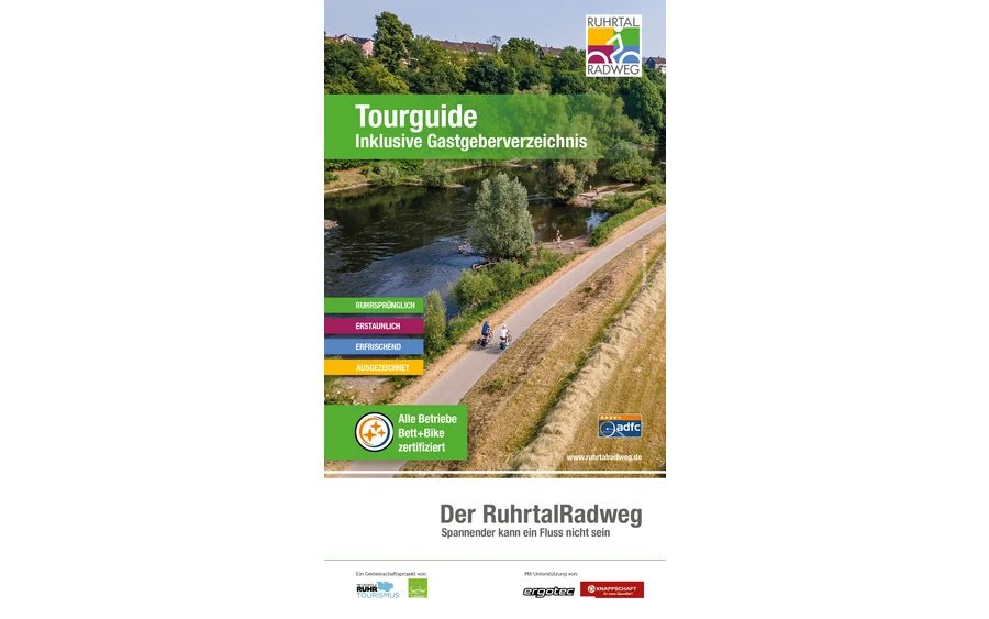 RuhrtalRadweg Tourguide Titelbild des RuhrtalRadweg Tourguide 2023