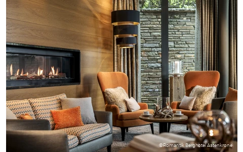 Lobby des Romantik Berghotels Astenkrone in Winterberg