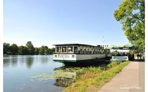 Ansicht des Gastschiff Thetis in Essen-Kettwig