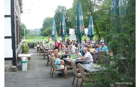 Terrasse des Haus Oveney in Bochum
