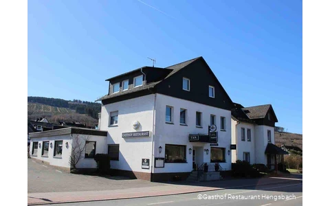 Außenansicht des Gasthof Restaurant Hengsbach in Bestwig
