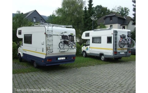 Bestwig, Wohnmobil-Stellplatz in Bestwig-Zentrum