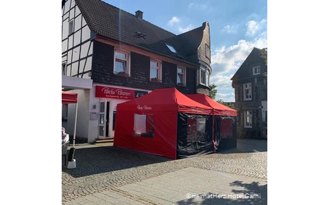 Außenansicht des HeimatHerz Hotels Garni in Herdecke