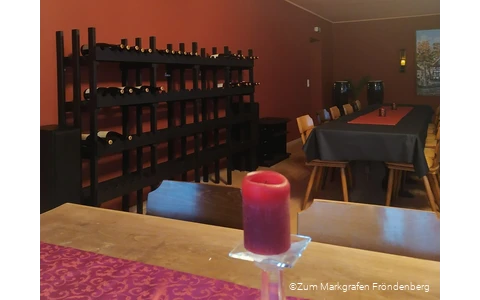 Innenansicht des Restaurants "Zum Markgrafen Fröndenberg"