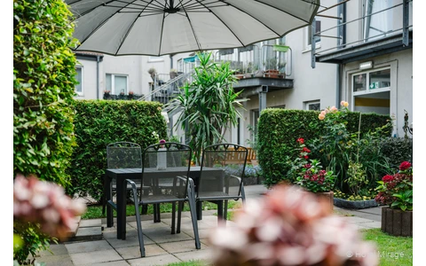 Duisburg, Hotel Mirage, Garten