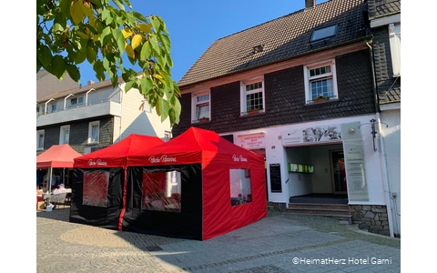 Außenansicht des HeimatHerz Hotels Garni in Herdecke