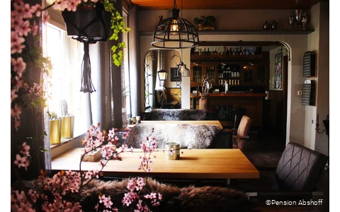 Restaurant in der Pension Abshoff in Meschede