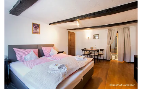 Zimmeransicht des Hotels Gasthof Ratskeller in Arnsberg
