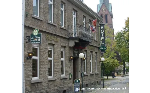 Außenansicht des Hotels Restaurant Westfälischer Hof in Hattingen