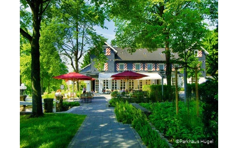 Außenansicht des Parkhaus Hügel