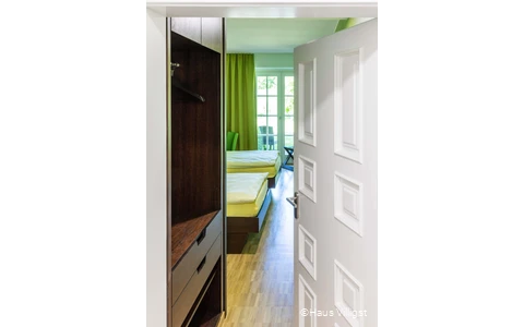 Ansicht des grünen Zimmers im Haus Villigst in Schwerte