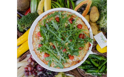 Pizza im Restaurant Ronja in Mülheim an der Ruhr