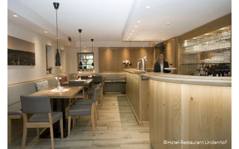 Bar des Hotel-Restaurants Lindenhof in Meschede