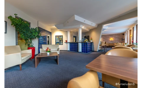 Lobby des Hotel Mirage in Duisburg
