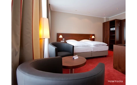 Doppelzimmer des Hotel Kocks in Mülheim an der Ruhr