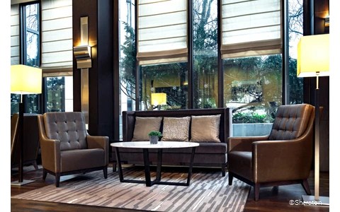 Lobby des Sheraton Hotels in Essen