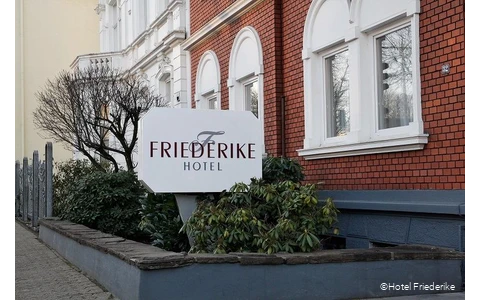 Außenansicht des Hotels Friederike in Mülheim an der Ruhr