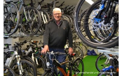 Meschede, Fahrradhandel und Verleih Hegener