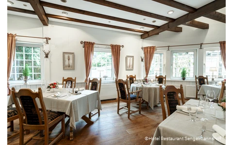 Kaminzimmer des Hotel Restaurants Sengelmannshof in Essen