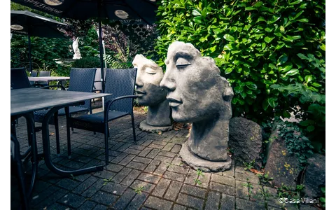 Außenbereich des Restaurants Casa Villani in Arnsberg