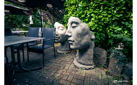 Außenbereich des Restaurants Casa Villani in Arnsberg