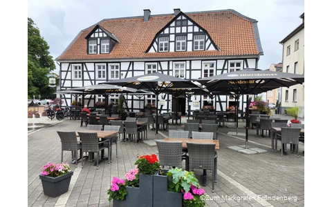 Außenansicht des Restaurants "Zum Markgrafen Fröndenberg"