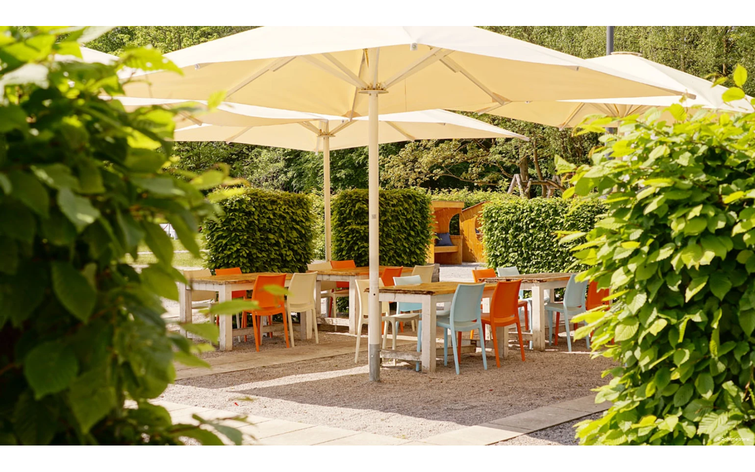 Terrasse der Rohrmeisterei in Schwerte