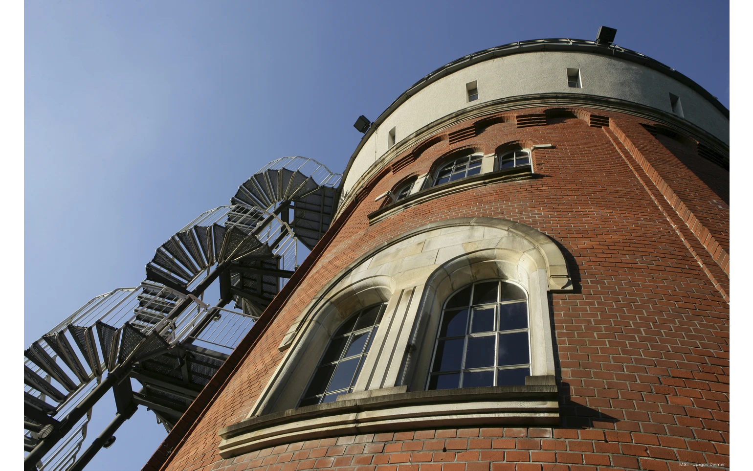 Außenansicht der Camera Obscura in Mülheim an der Ruhr