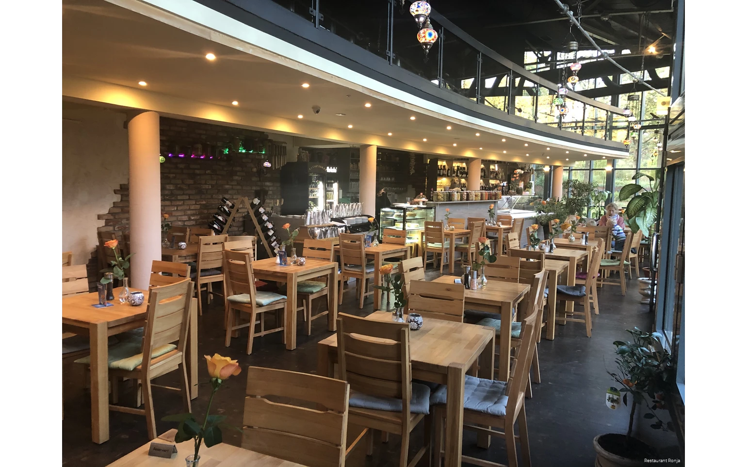 Innenansicht des Restaurant Ronja in Mülheim an der Ruhr