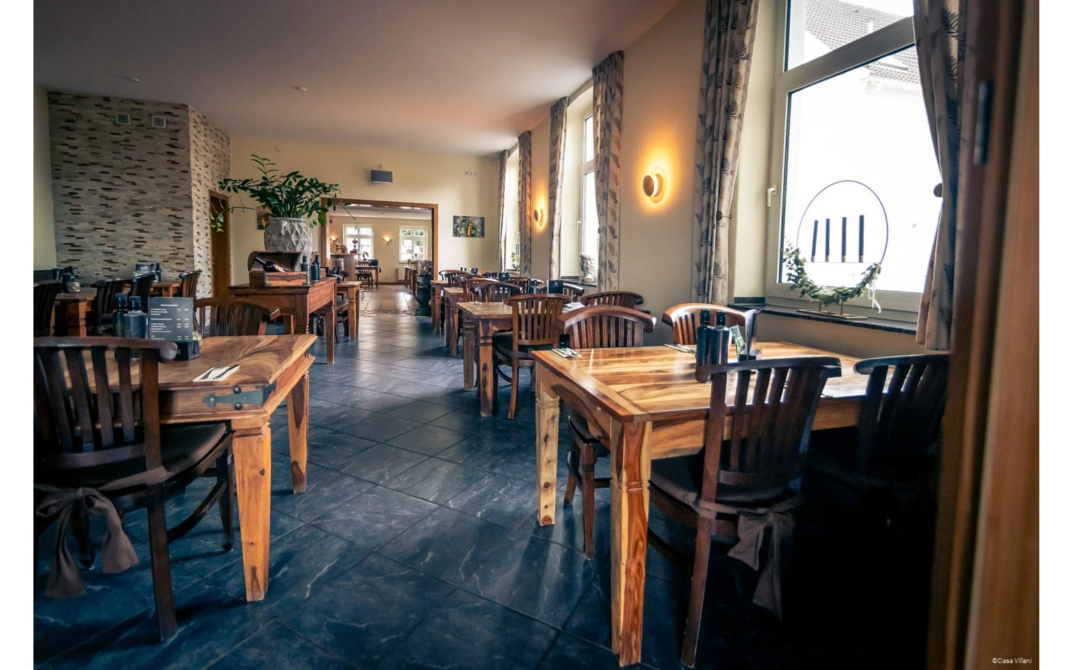 Innenbereich des Restaurants Casa Villani in Arnsberg