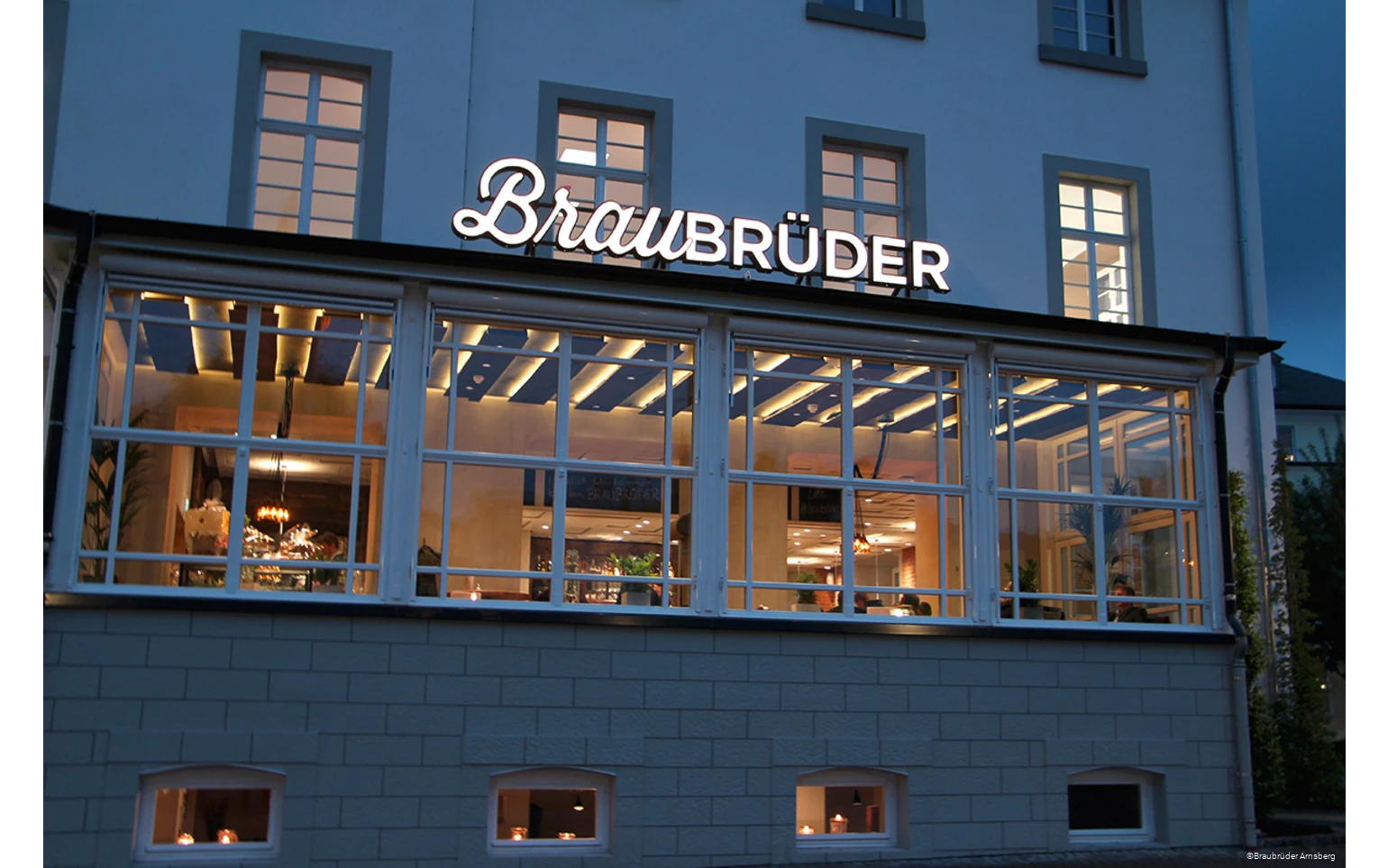 Außenansicht der Braubrüder in Arnsberg