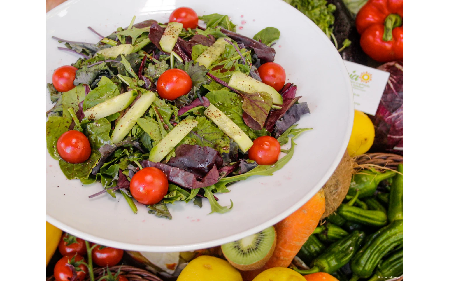 Salat im Restaurant Ronja in Mülheim an der Ruhr