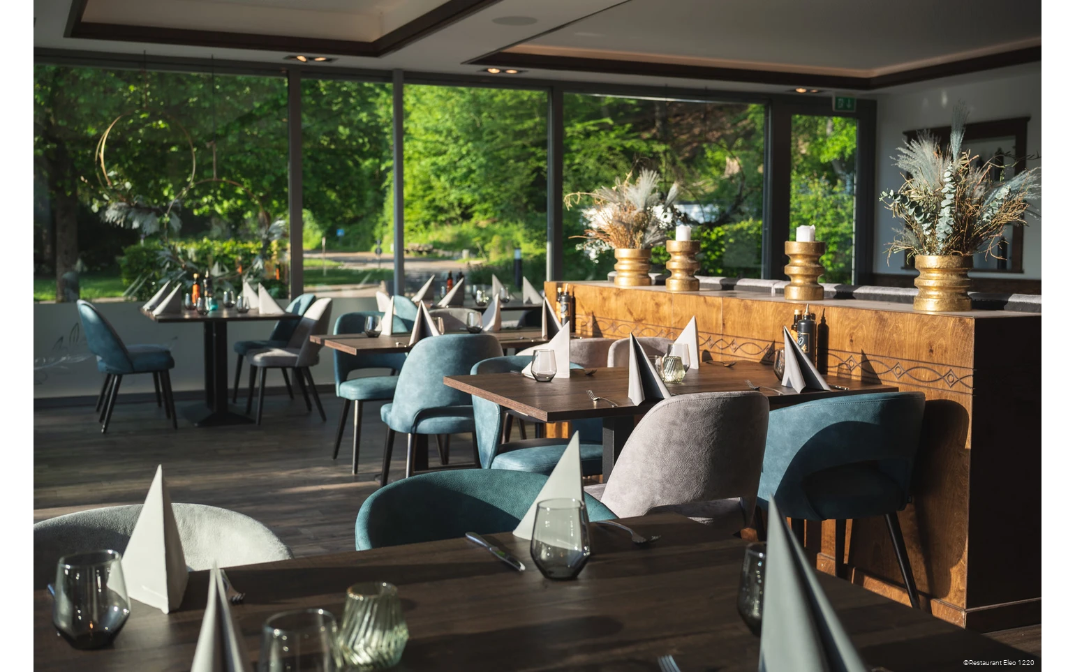 Innenansicht des Restaurants Eleo 1220 in Arnsberg