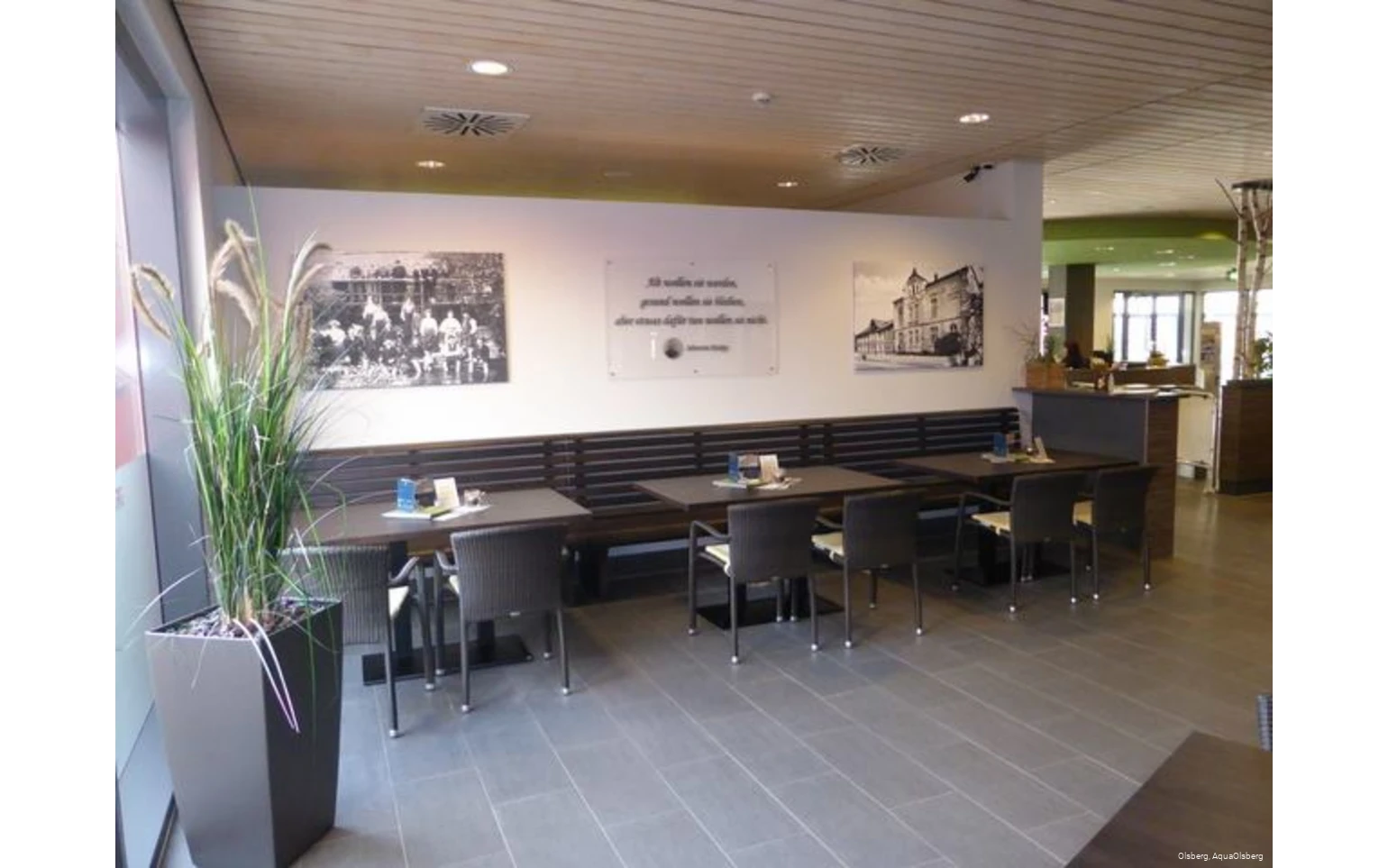 Innenansicht des AquaOlsberg in Olsberg