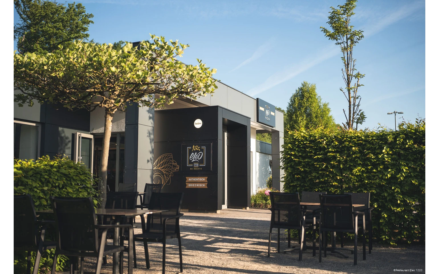 Außenansicht des Restaurants Eleo 1220 in Arnsberg