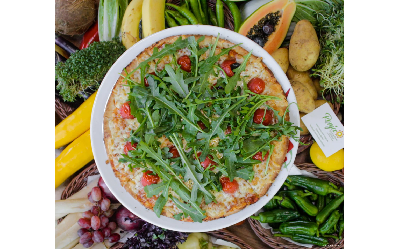 Pizza im Restaurant Ronja in Mülheim an der Ruhr