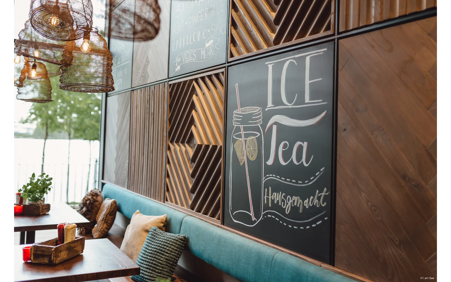 Innenbereich des H1 am See