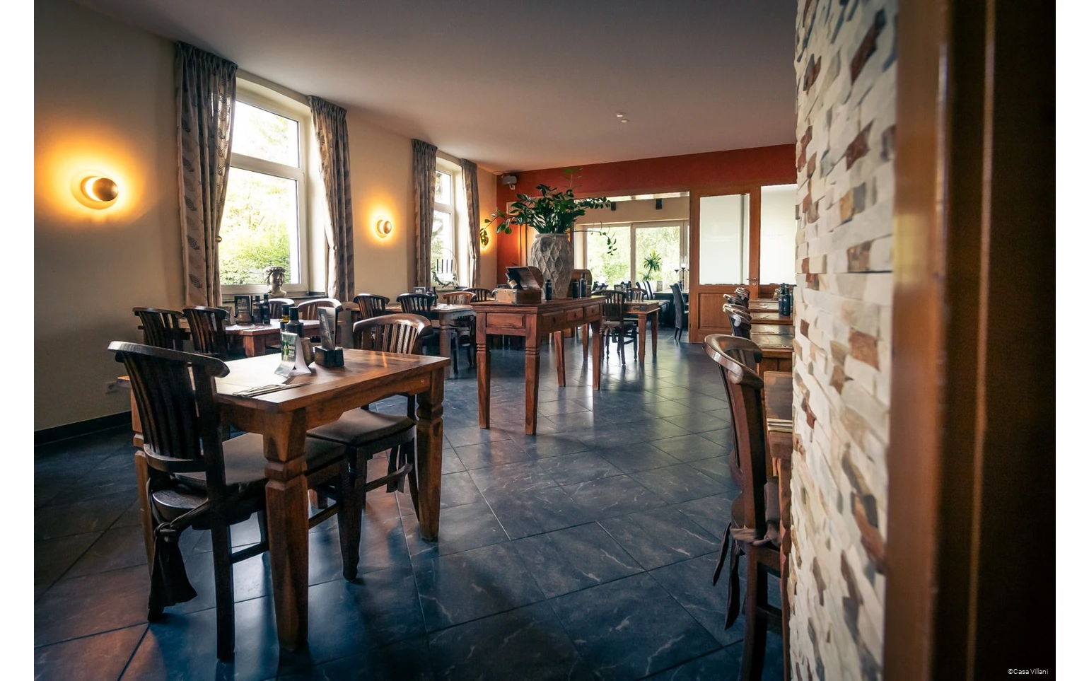 Innenbereich des Restaurants Casa Villani in Arnsberg