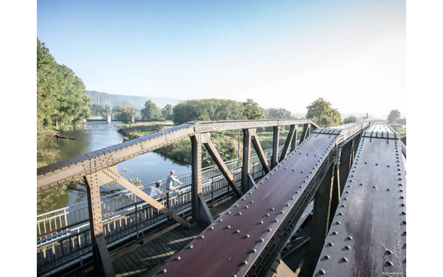 Eisenbahnbrücke in Wickede (Ruhr)
