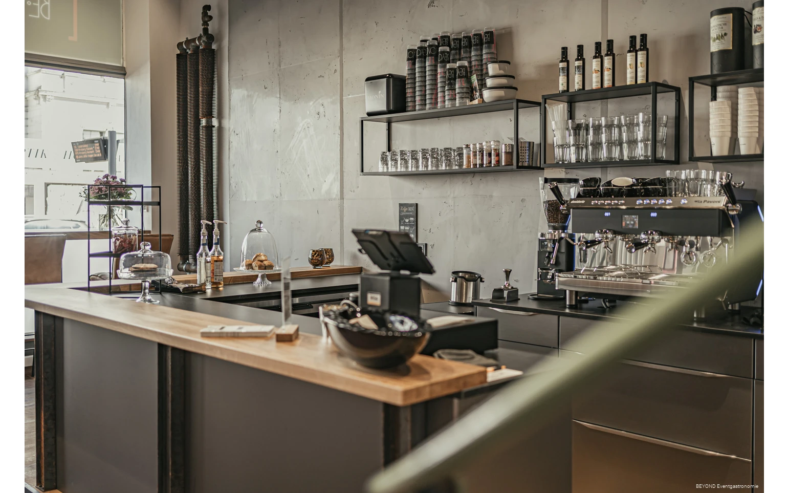 Innenansicht der BEYOND Eventgastronomie in Arnsberg