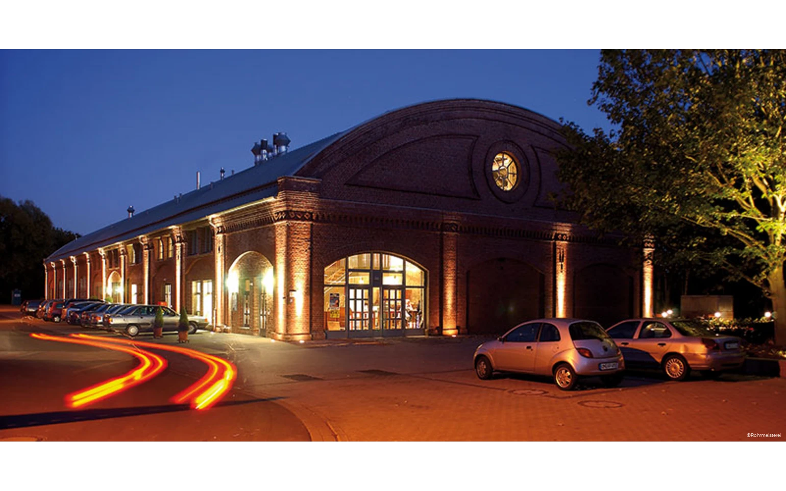 Außenansicht der Rohrmeisterei in Schwerte