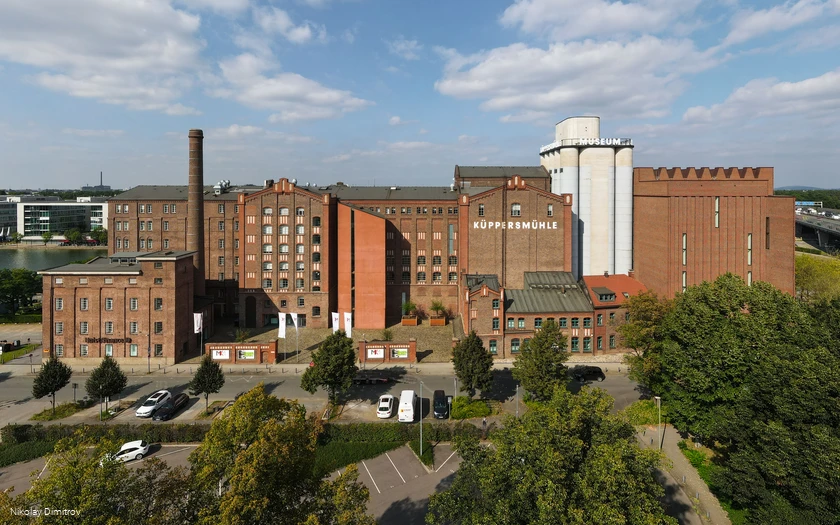 Museum Küppersmühle für Moderne Kunst Panoramaansicht