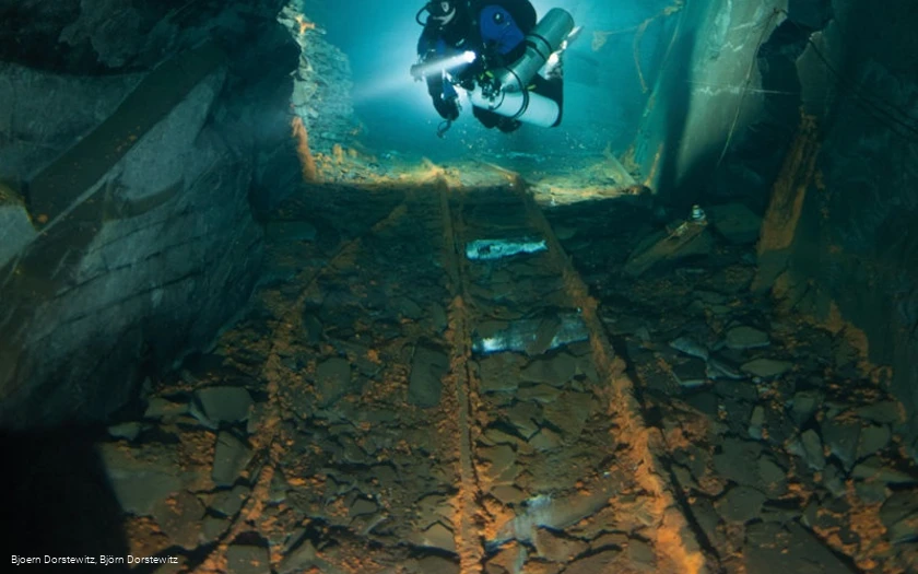 Bergwerktauchen in Nuttlar