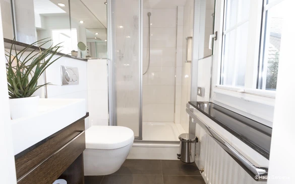 Badezimmer im Haus Gerbens in Wickede (Ruhr)