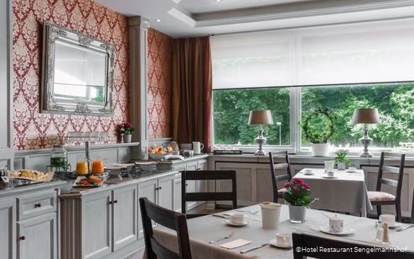 Frühstücksbuffet des Hotel Restaurants Sengelmannshof in Essen