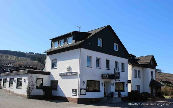 Außenansicht des Gasthof Restaurant Hengsbach in Bestwig