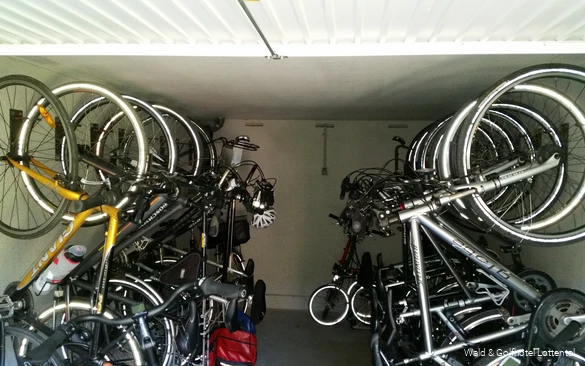 Fahrradgarage des Wald & Golfhotel Lottental in Bochum
