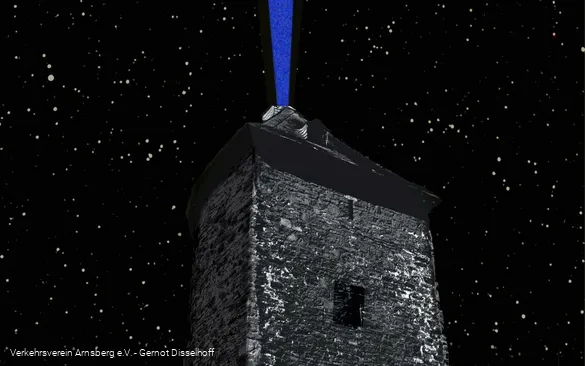 Turm bei Nacht